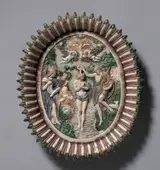 Bernard Palissy, Plate Depicting the Baptism of Christ