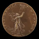 Leone Leoni, Hope with Hands Raised in Prayer [reverse]