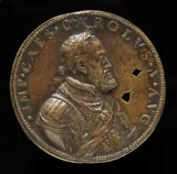 Leone Leoni, Charles V, 1500-1558, King of Spain 1516-1556, Holy Roman Emperor 1519 [obverse]