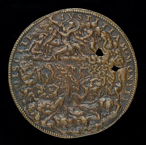 Leone Leoni, Jupiter Thundering against the Giants [reverse]