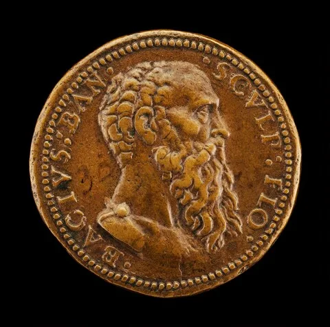 Leone Leoni, Baccio Bandinelli, 1493-1560, Florentine Sculptor [obverse]