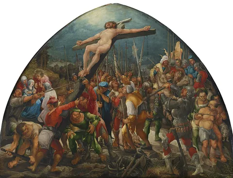 Wolf Huber, Crucifixion of Christ