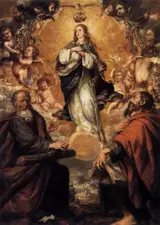 Juan de Valdés Leal, The Immaculate Conception with Saint Andrew and Saint Paul