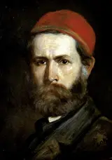 Károly Lotz, Self-Portrait
