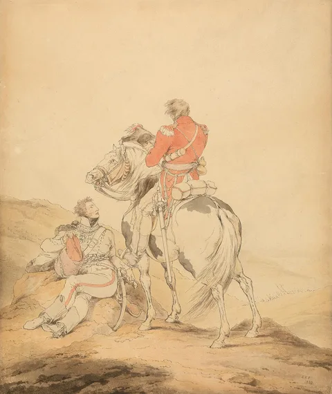 Robert Ker Porter, A British Officer of the Staff and an Officer of Hussars