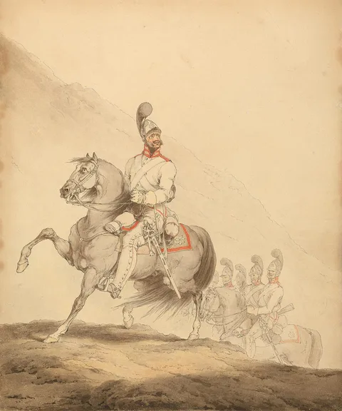 Robert Ker Porter, Military of the Peninsular War