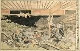 Utagawa Toyokuni I, Scene #11 from The Lives of the Loyal Retainers (Chushingura)