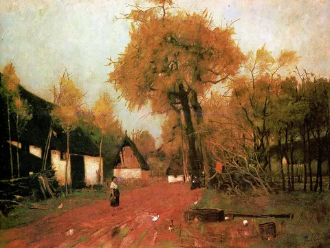 László Paál, The Road to Berzova