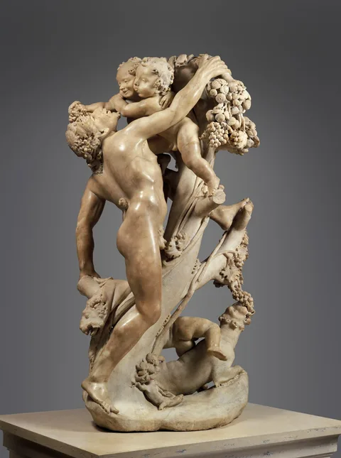Pietro Bernini, A Faun Teased by Children