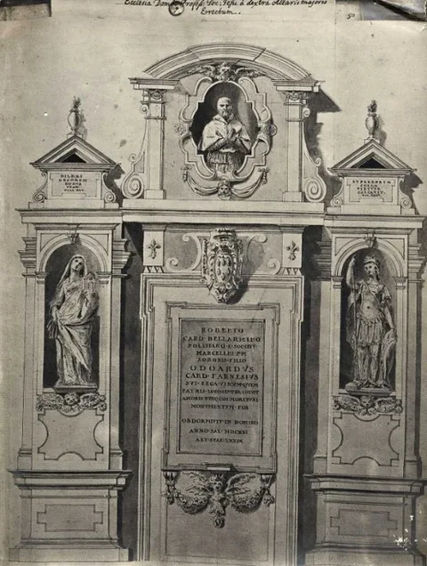 Pietro Bernini, Monument to Roberto Bellarmino