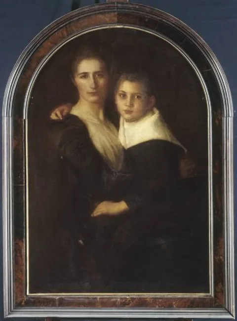 Pascal Dagnan-Bouveret, Mrs. Dagnan-Bouveret and her son