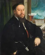 Christoph Amberger, Portrait of Matthäus Schwarz