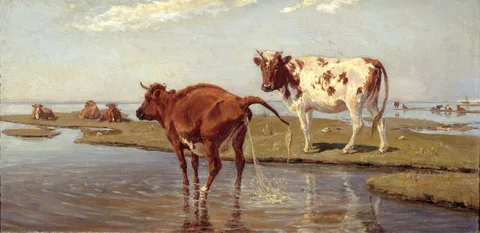Theodor Philipsen, Cows on Saltholm