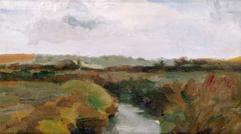 Isaac Rosenberg, Landscape with River