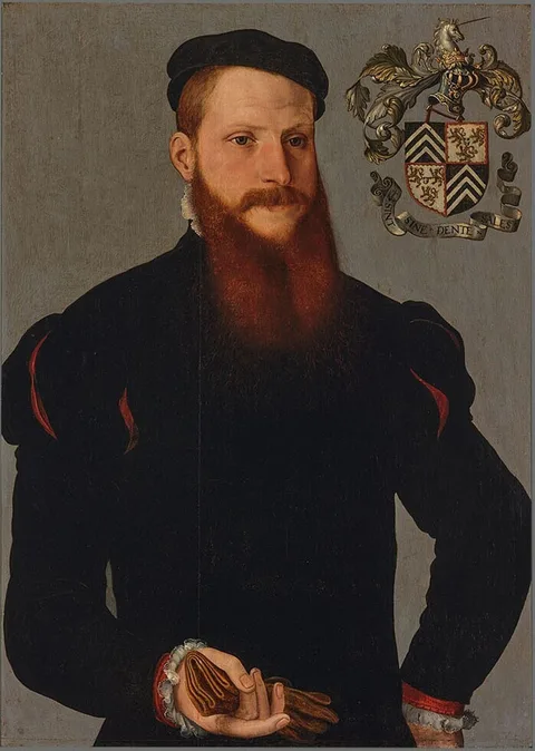 Pieter Pourbus, Portrait of Joris (?) van den Heede