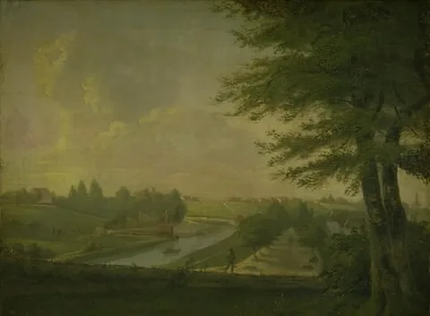 Wilhelm Bendz, Parti ved Odense kanal