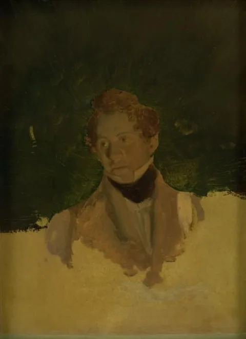 Wilhelm Bendz, The German Painter Marcus Johann Heaselich