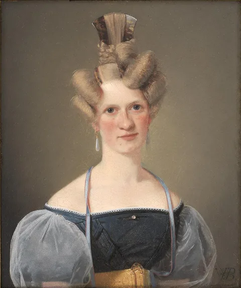 Wilhelm Bendz, Marie Raffenberg, the Artist's Betrothed