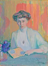 Magnus Enckell, Portrait of Tyra Hasselblatt