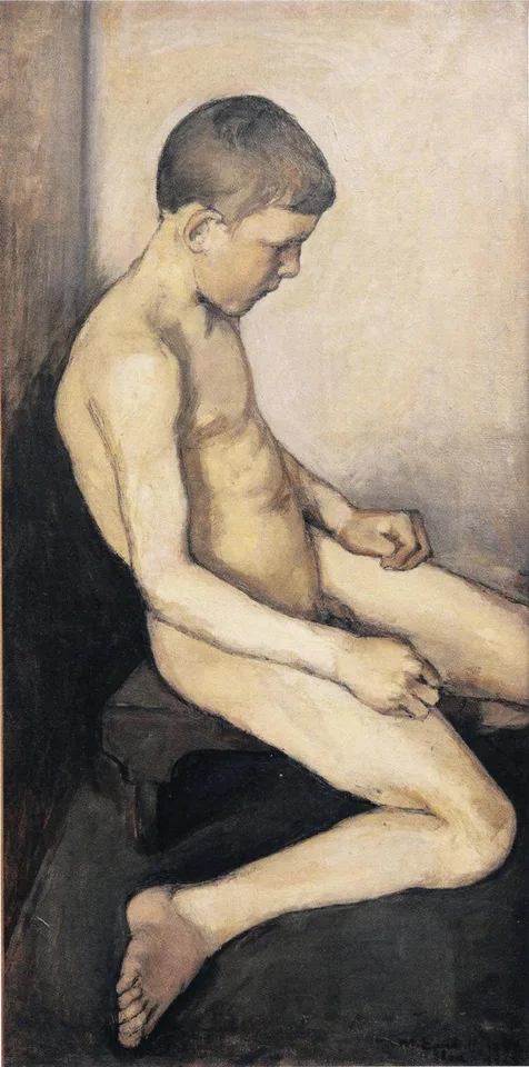 Magnus Enckell, Naken gosse