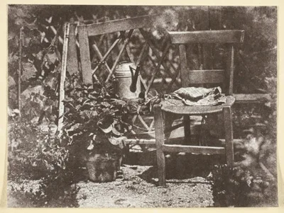 Hippolyte Bayard, Chaise dans un Jardin