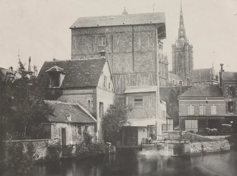 Hippolyte Bayard, View of Évreux