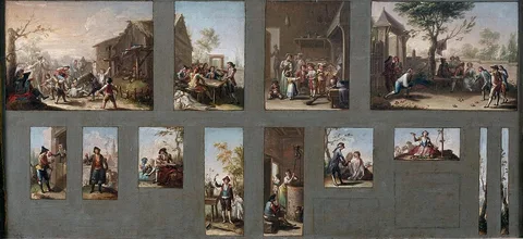 Francisco Bayeu, Thirteen sketches for Tapestry Cartoons