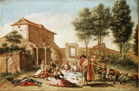Francisco Bayeu, The Country Picnic