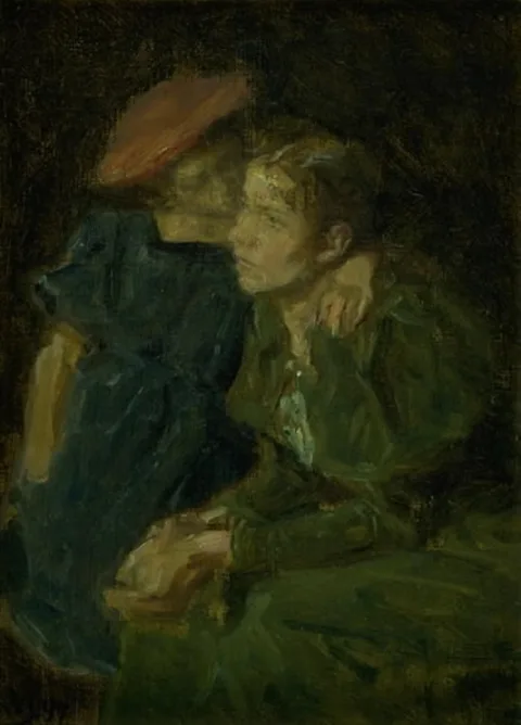 Viggo Johansen, Nanna og hendes moder