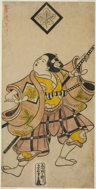 Torii Kiyonobu, The Actor Shinomiya Heihachi I