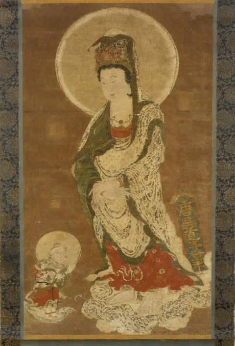 Wu Daozi, Guanyin and Child
