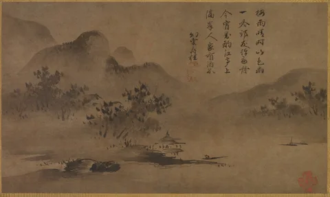 Kanō Motonobu, Landscape
