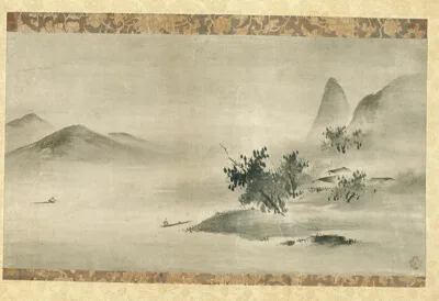 Kanō Motonobu, Ink Landscape