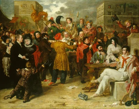 Benjamin Haydon, The Mock Election