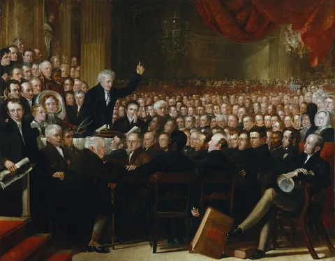 Benjamin Haydon, The Anti-Slavery Society Convention, 1840