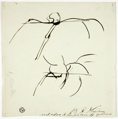 Benjamin Haydon, Sketches Related to Painting of Marcus Curtis
