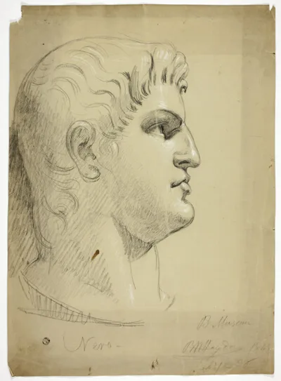 Benjamin Haydon, Head of Nero in the British Museum
