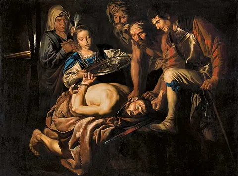 Matthias Stom, The beheading of St John the Baptist
