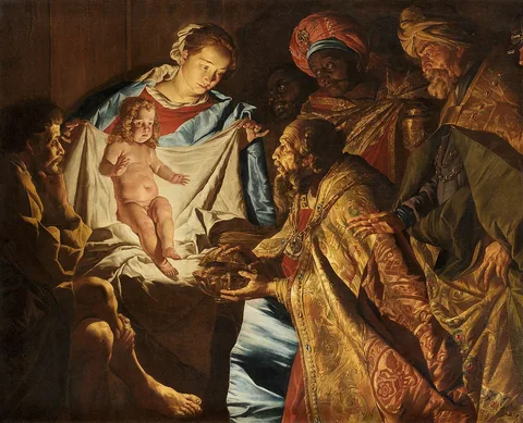 Matthias Stom, The Adoration of the Magi