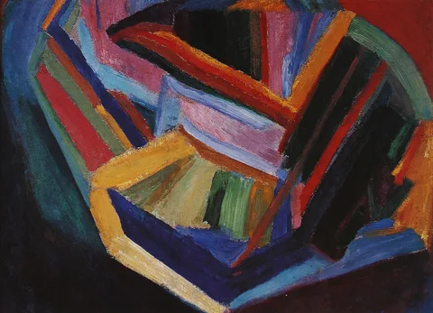 Mikhail Matyushin, Untitled (Abstract Composition)