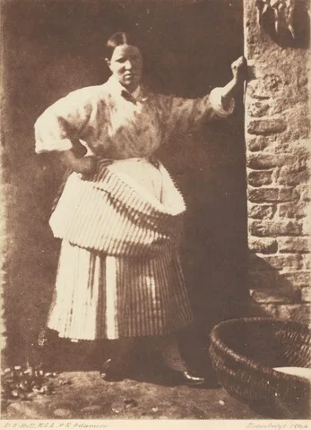 David Octavius Hill, A Newhaven Fisherwoman