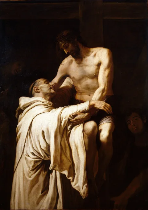 Francesc Ribalta, Christ embracing Saint Bernard