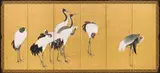 Maruyama Ōkyo, Cranes