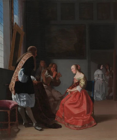 Jacob Ochtervelt, A Musical Company