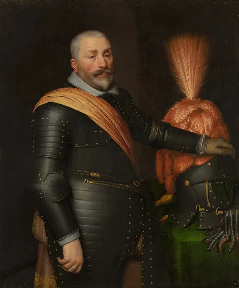 Jan van Ravesteyn, Portrait of an Officer (Mauritshuis)