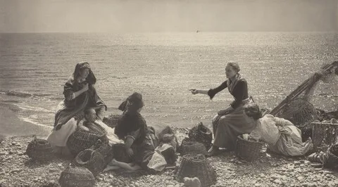 Henry Peach Robinson, Gossip on the Beach