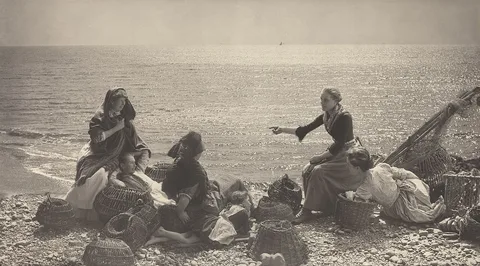 Henry Peach Robinson, Gossip on the Beach