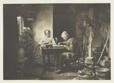 Henry Peach Robinson, When the Day's Work is Done
