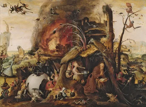 Jan Mandijn, The Temptation of Saint Anthony
