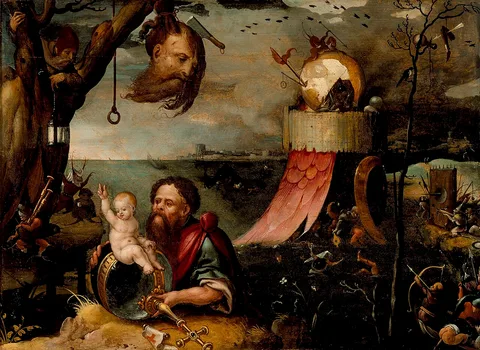 Jan Mandijn, Saint Christopher and the Christ Child